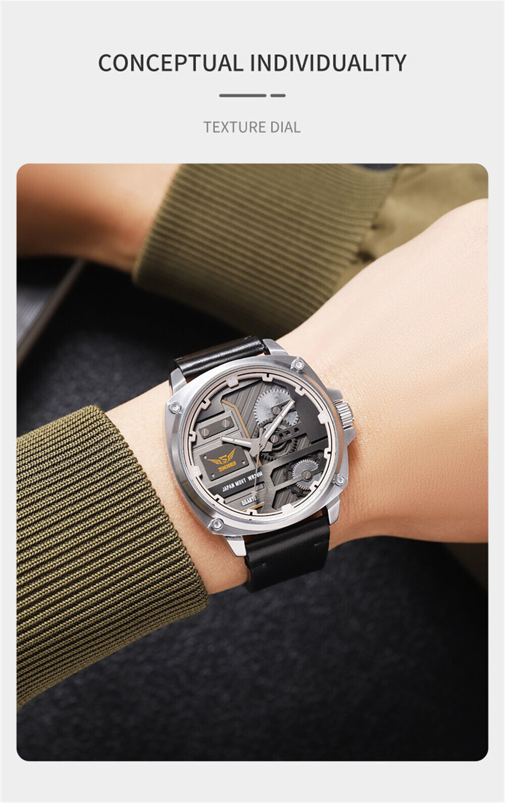 Ρολόι χειρός ανδρικό SKMEI 2289 SILVER